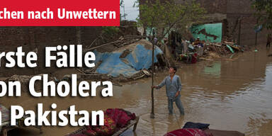 Erste Fälle von Cholera in Pakistan