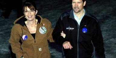 So lässig kam Sarah Palin zur Wahl