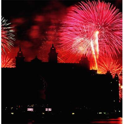 Größtes Feuerwerk der Welt in Dubai