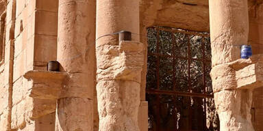 Hier sprengen IS-Barbaren Palmyra-Tempel