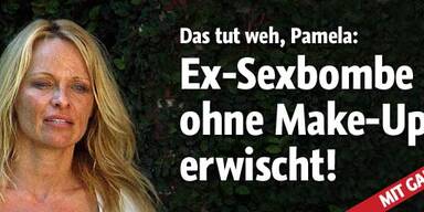 Pam Anderson ohne Make-Up erwischt