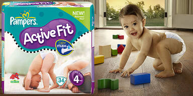 Pampers Historie Produkte