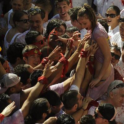 So heiß ist das San-Fermin-Fest