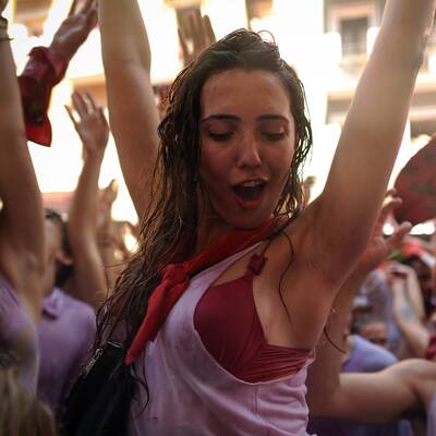 So heiß ist das San-Fermin-Fest