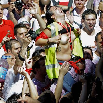 So heiß ist das San-Fermin-Fest