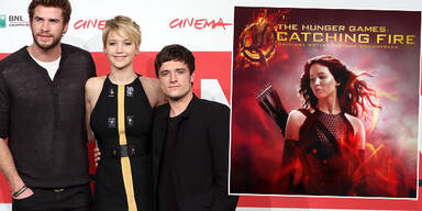 Jennifer Lawrence, Liam Hemsworth, Josh Hutcherson