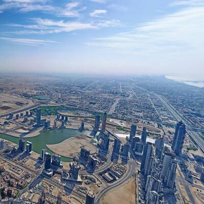Burj Khalifa Panorama-Foto