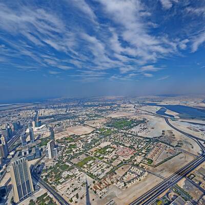 Burj Khalifa Panorama-Foto