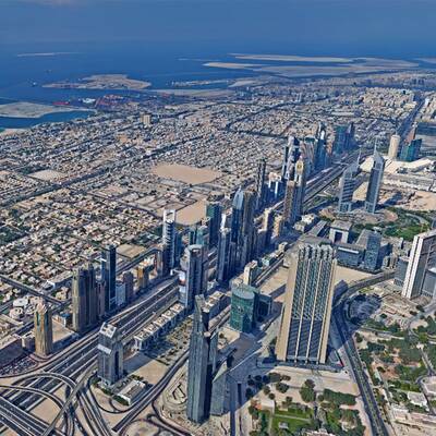 Burj Khalifa Panorama-Foto