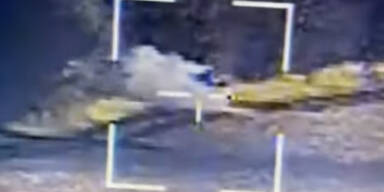 Ukrainer zerst&ouml;ren aus 4,5km Entfernung Russen-Panzer