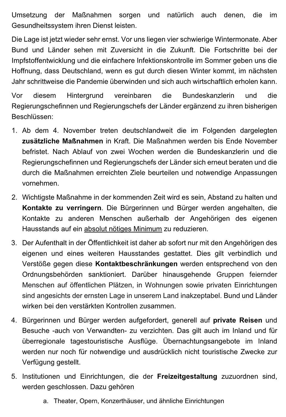 Lockdown-Papier: Das plant Merkel mit Deutschland