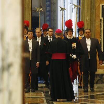 Kanzler Kurz trifft den Papst