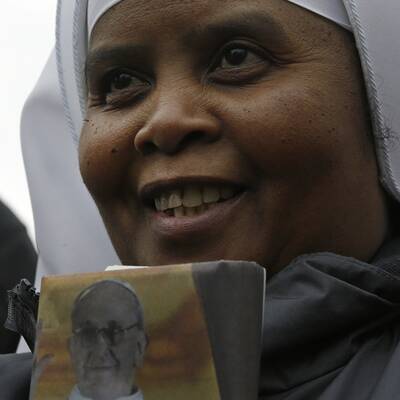 Das erste Angelusgebet des Papstes