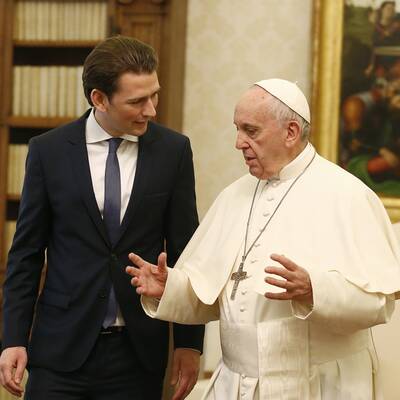 Kanzler Kurz trifft den Papst