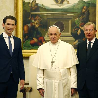 Kanzler Kurz trifft den Papst
