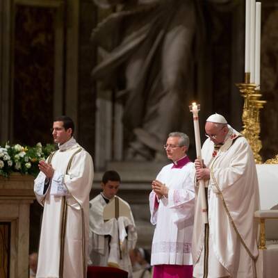 Franziskus betete mit tausenden Menschen