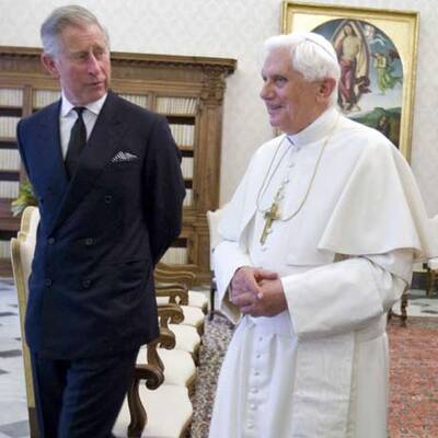 Charles und Camilla beim Papst