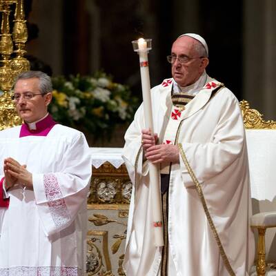 Franziskus betete mit tausenden Menschen