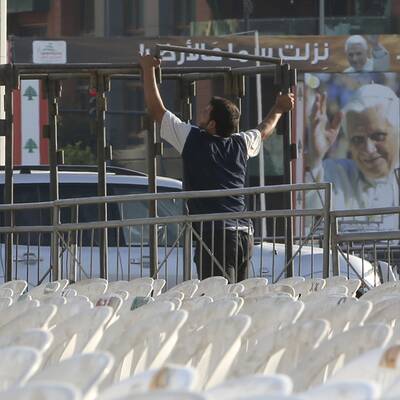  Benedikt XVI. besucht den Libanon.