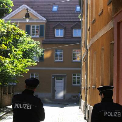 Schüsse vor Papstmesse in Erfurt