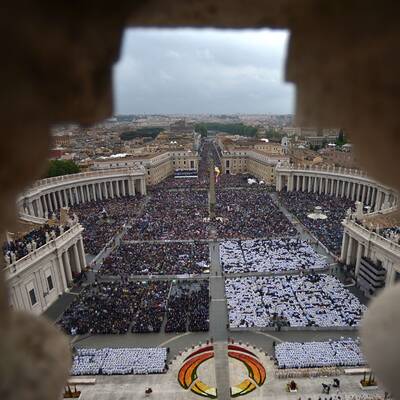 Größte Papst-Show aller Zeiten