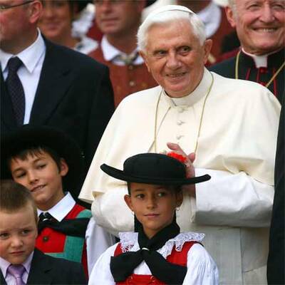 Der Paps besucht Südtirol