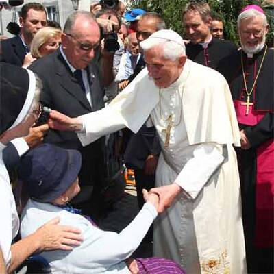 Der Paps besucht Südtirol