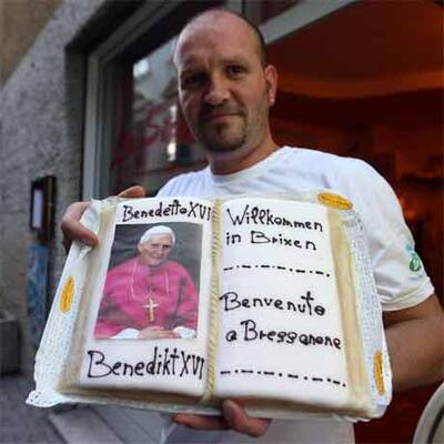 Der Paps besucht Südtirol