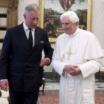 Charles und Camilla beim Papst
