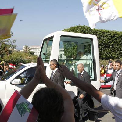 Papst-Besuch im Libanon