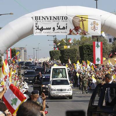 Papst-Besuch im Libanon