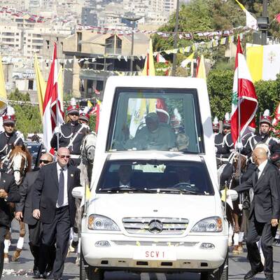 Papst-Besuch im Libanon