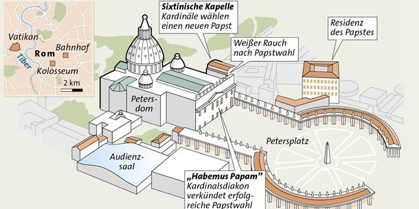 Papst-Wahl startet am Dienstag