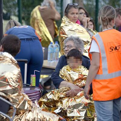 Zug entgleist bei Paris