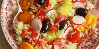 Paradeiser-Quinoa-salat