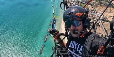 "Zu viel Wind": DAS postete Baumgartner 2 Stunden vor seinem Tod