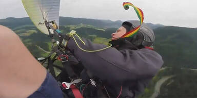 Paragleiter-Absturz: &Ouml;sterreicher &uuml;berlebt wie durch ein Wunder
