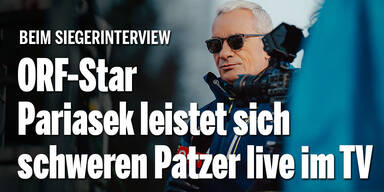 ORF-Star Pariasek leistet sich schweren Patzer live im TV