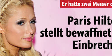 Bewaffneter weckt Paris Hilton