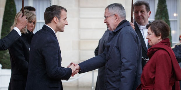Internationale Gedenkfeier in Paris