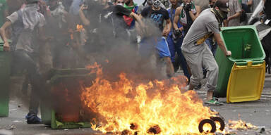 Krawalle bei Demo gegen Gaza-Offensive