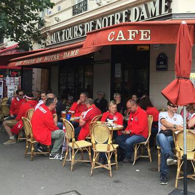 ÖFB-Fans erobern Paris