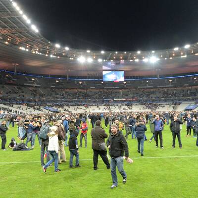 Panik im Stade de France