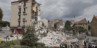 6 Tote bei Hauseinsturz in Paris