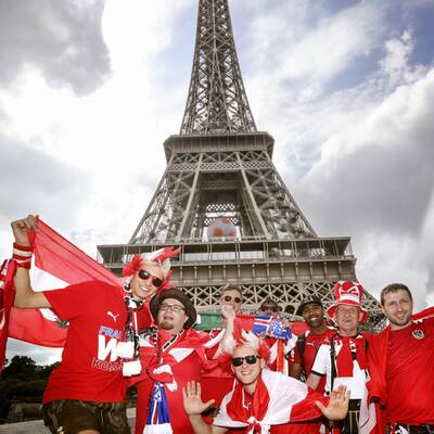 ÖFB-Fans erobern Paris