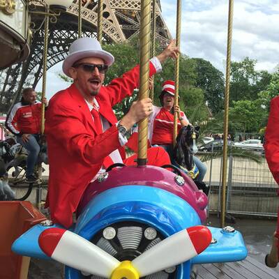 ÖFB-Fans erobern Paris