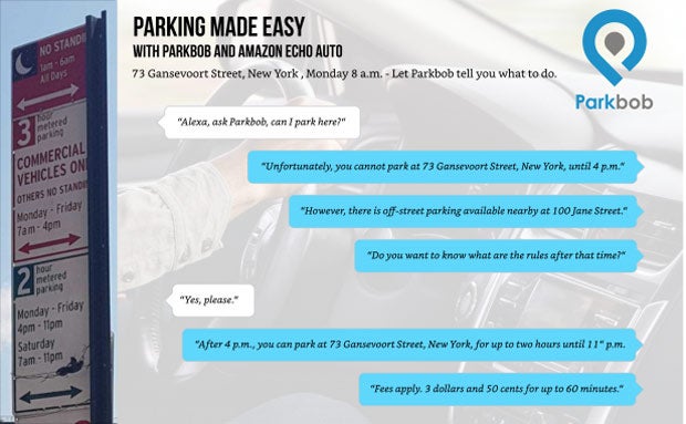 Wiener Start-up lässt 'Alexa' Parkplatz suchen