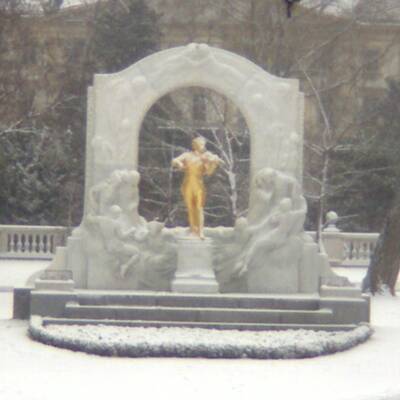 Schnee in Wien