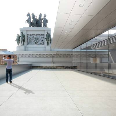 Im Zentrum steht der neue Plenar-Saal