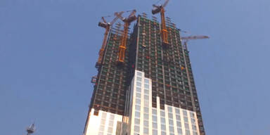 Irres Hochhaus in 19 Tagen!